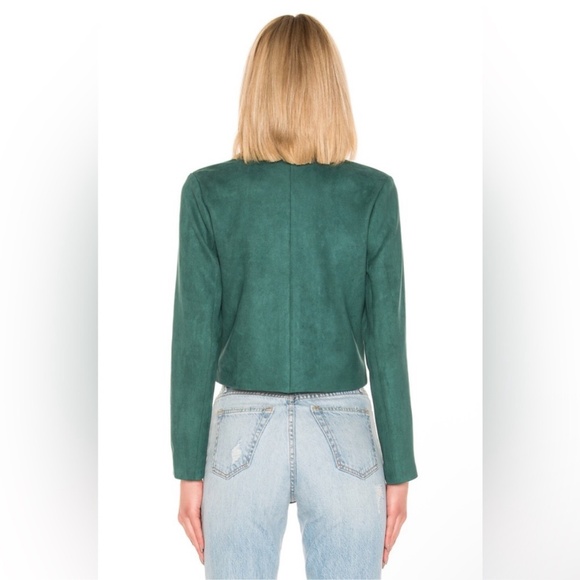 Lovers + friends Nanette faux suede crop jacket - Picture 3 of 9